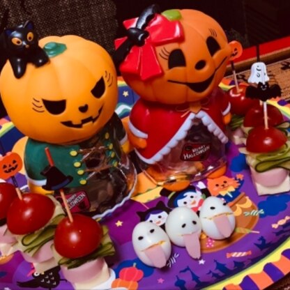 ハロウィンのプレート用に作りました！
参考にさせていただきました。ありがとうございます！